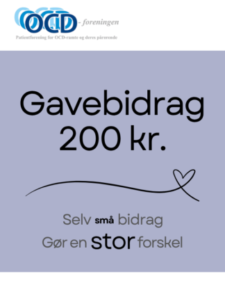 Gavebidrag - 200 kr.