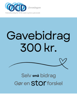 Gavebidrag - 300 kr.