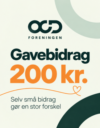 Gavebidrag - 200 kr.