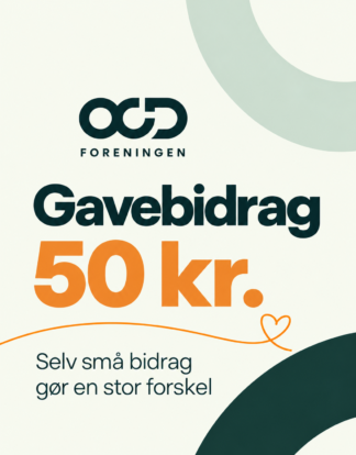Gavebidrag - 50 kr.